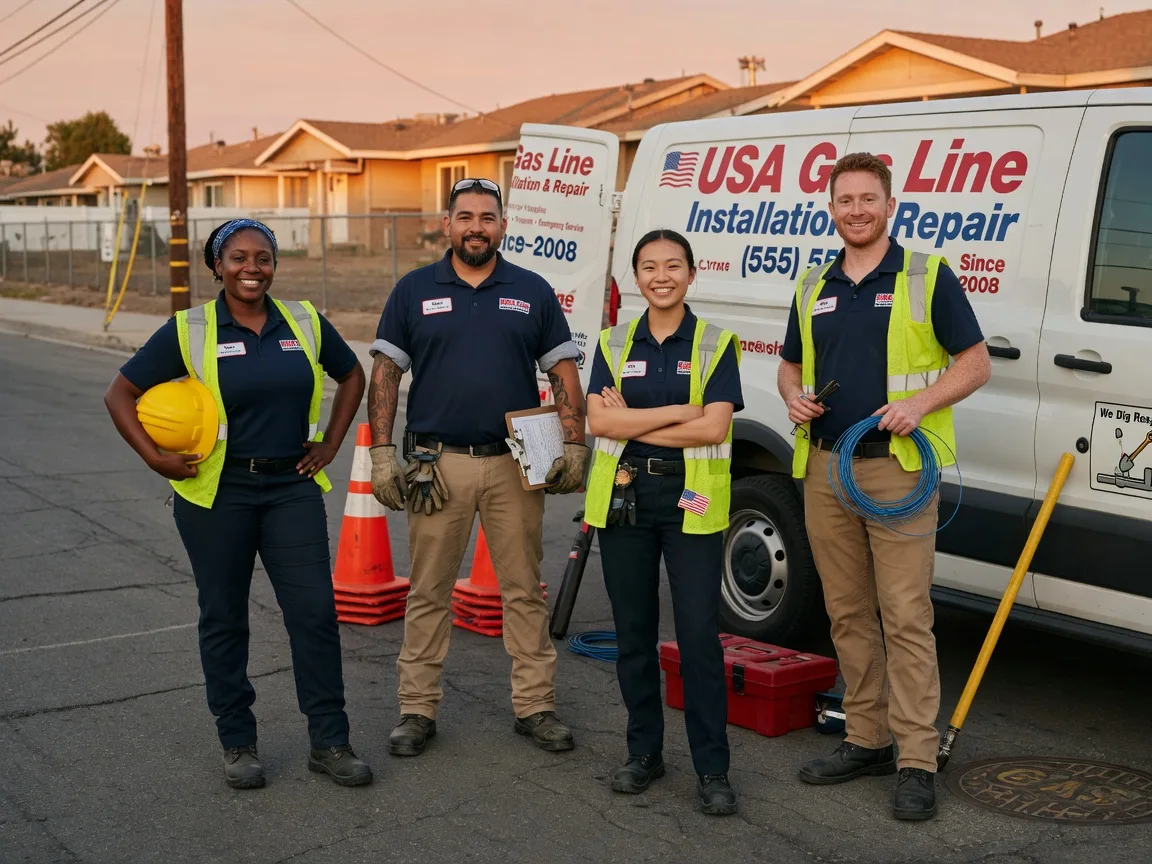 Gas Line Installation company in Depew, OK